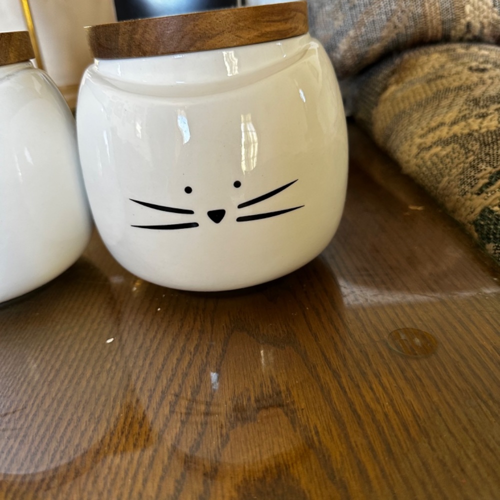 Cat kitchen jar - Picture 2 of 2